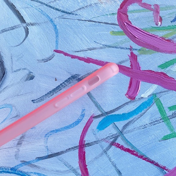 iPhone XS Max Case Clear Pink Cover NEW - Picture 6 of 9